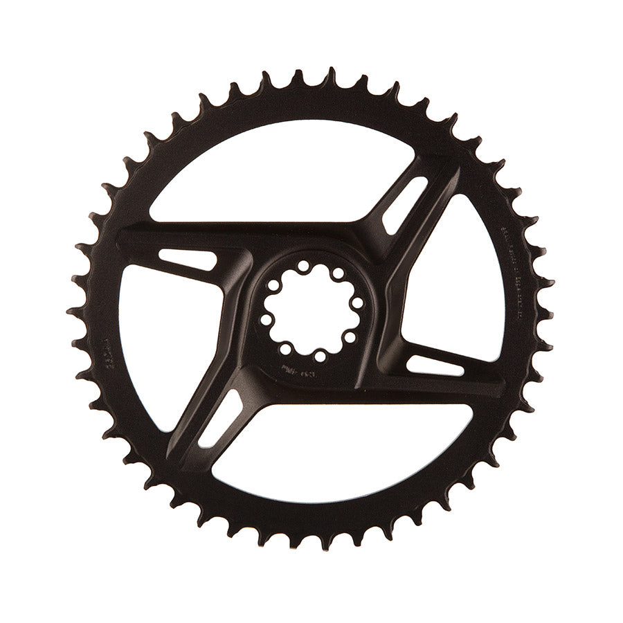 391227-05::1::391227-05::SRAM, Rival E1 1x Direct Mount, Plateau, Dents: 46, Vitesses: 12/13, BCD: Direct Mount SRAM 8 Boulons, Noir
