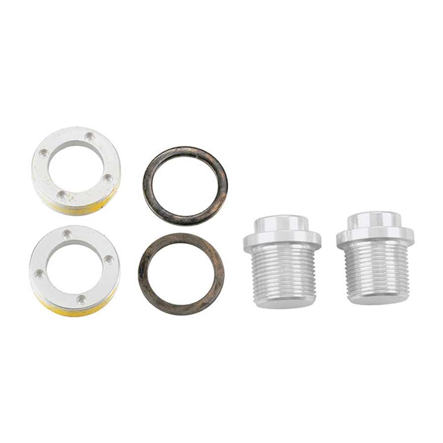400022-01::0::400022-01::Truvativ, 11.6900.002.040, Boulon de pédalier, M12, Cromoly, Auto-extracteur pour Howitzer, Sac de 2