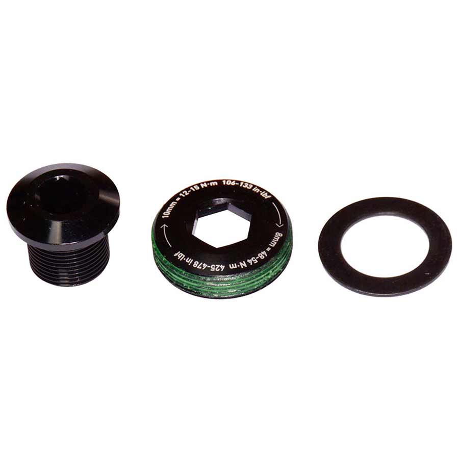 400029-01::0::400029-01::Truvativ, 11.6900.002.160, Boulon de pédalier, M15/M26, Auto-extracteur, Alliage, pour GXP, Black, Unité