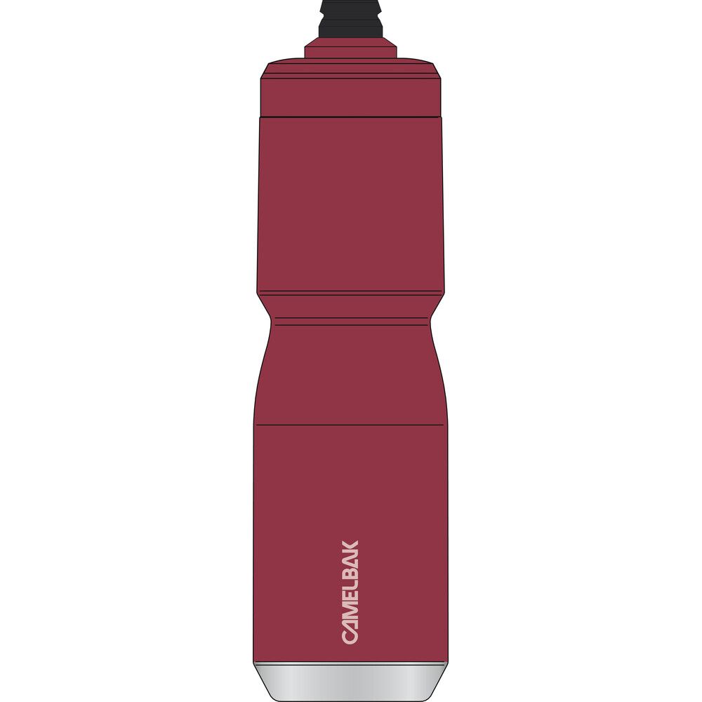 C-42458-G55-OS::0::C-42458-G55-OS::PODIUM INOX 650ML ROUGE