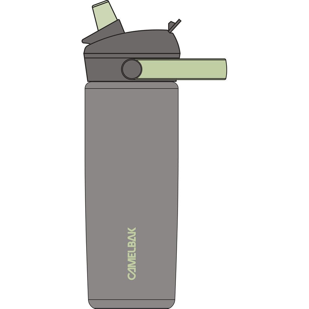 C-42475-028-OS::0::C-42475-028-OS::THRIVE FLIP STRAW KIDS 600ML CHARBON
