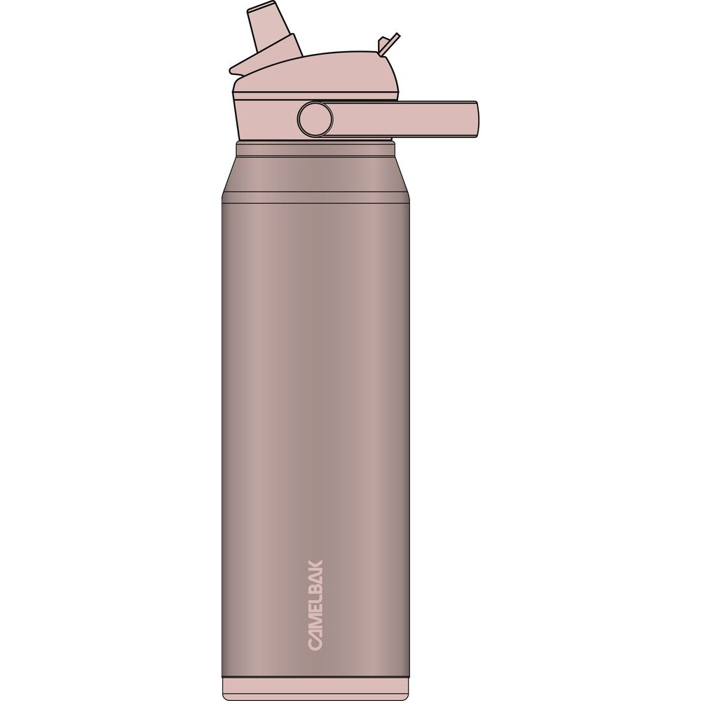 C-42481-G52-OS::0::C-42481-G52-OS::THRIVE FLIP STRAW INOX 750ML ROSE POUSSIÉREUX