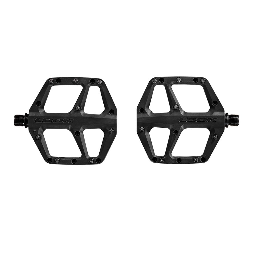 451100-01::0::451100-01::Look, Trail Fusion, Pédales plateformes, Corps: Composite, 9/16'', Noir, Paire