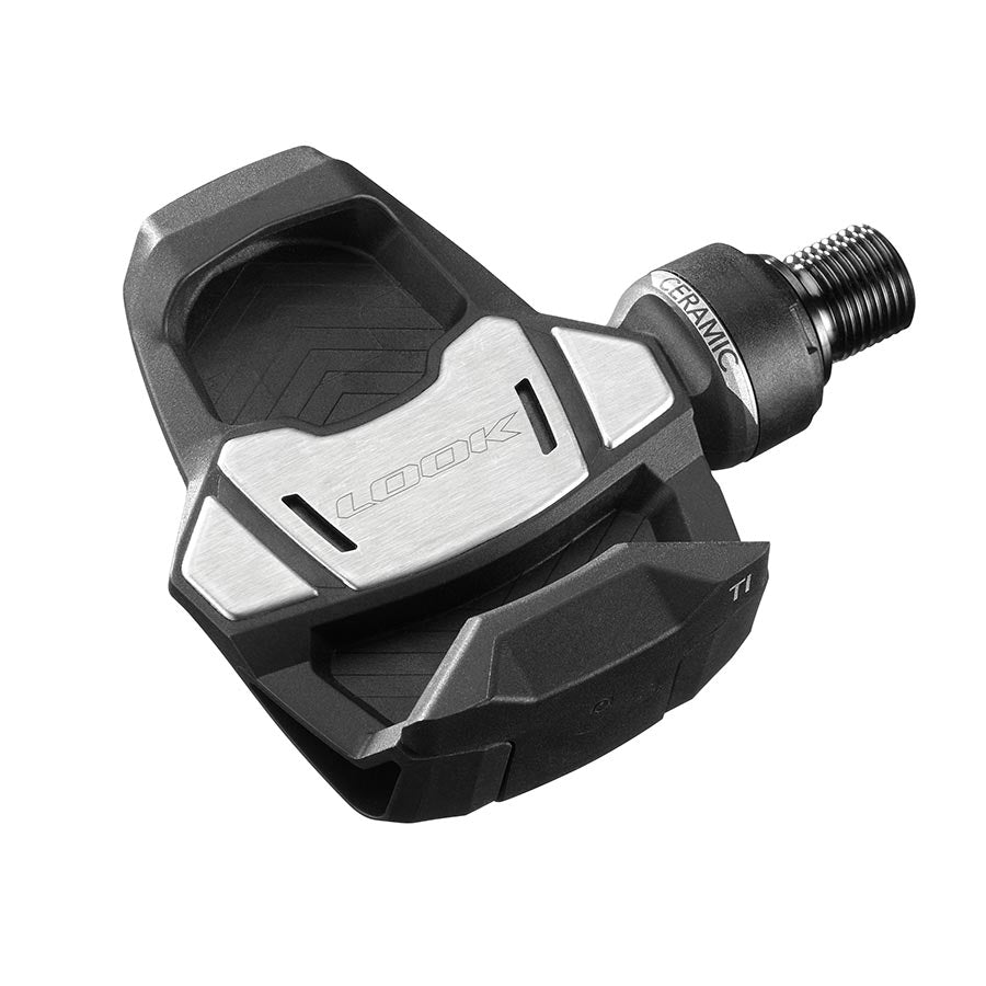 451157-01::0::451157-01::Look, Keo Blade Ti Ceramic 16, Pédales, Corps: Carbone, Axe: Titane, 9/16'', Noir, Paire