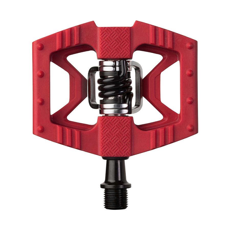451282-02::1::451282-02::crankbrothers, DOUBLESHOT 1, Pédales, Corps: Composite, Axe: Cr-Mo, 9/16'', Rouge, Paire