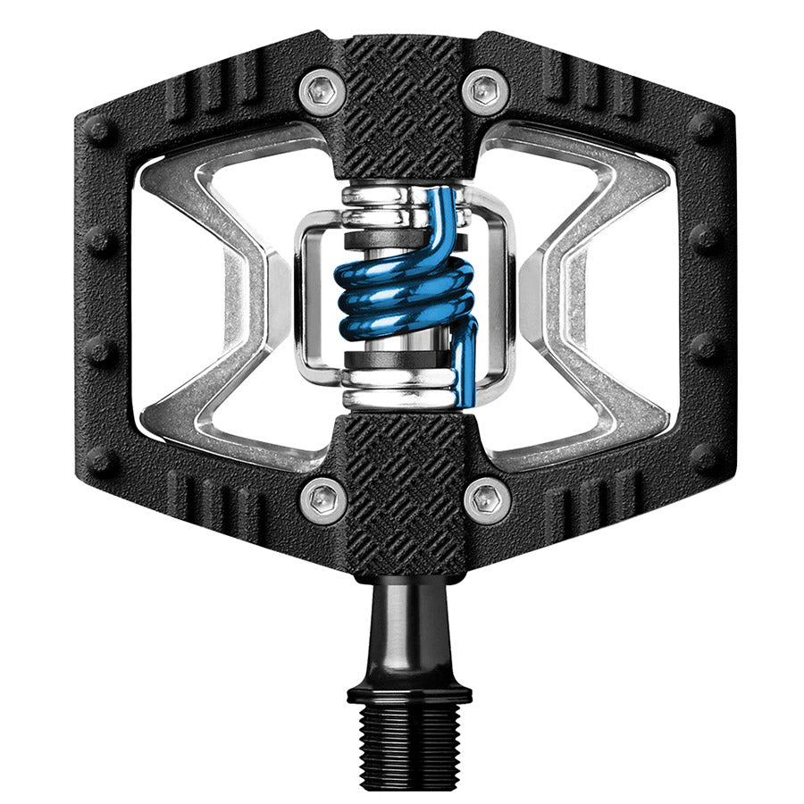 451283-01::0::451283-01::crankbrothers, DOUBLESHOT 2, Pédales, Corps: Aluminium, Axe: Cr-Mo, 9/16'', Noir, Paire