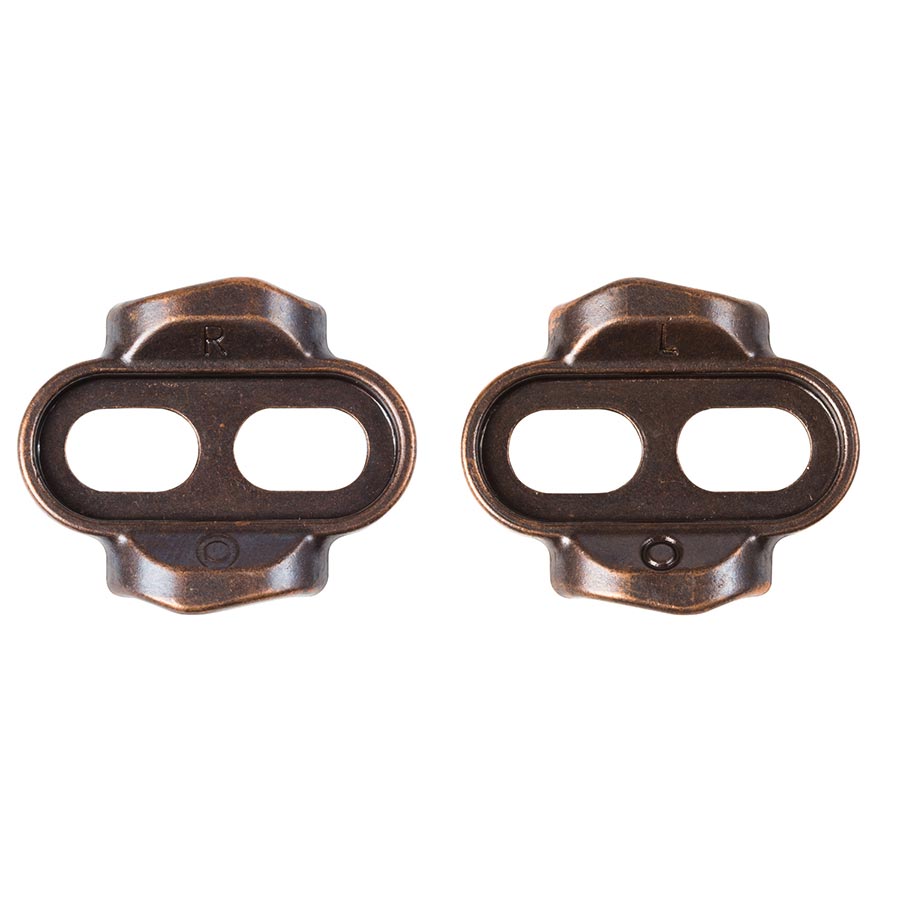451292-01::0::451292-01::crankbrothers, Easy Release Cleat, Cales, Compatibilité: crankbrothers SPD, Jeu latéral: 0°, Bronze, Paire