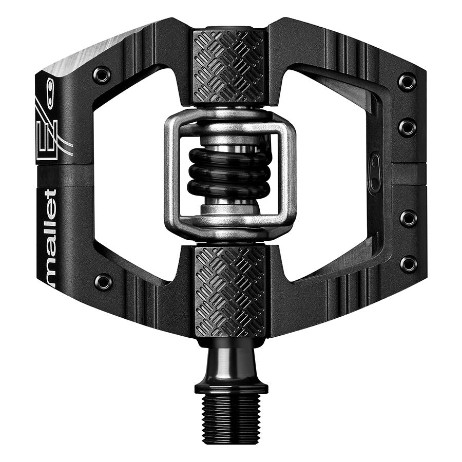451296-01::0::451296-01::crankbrothers, MALLET ENDURO, Pédales, Corps: Aluminium, Axe: Cr-Mo, 9/16'', Noir / Ressort Noir, Paire