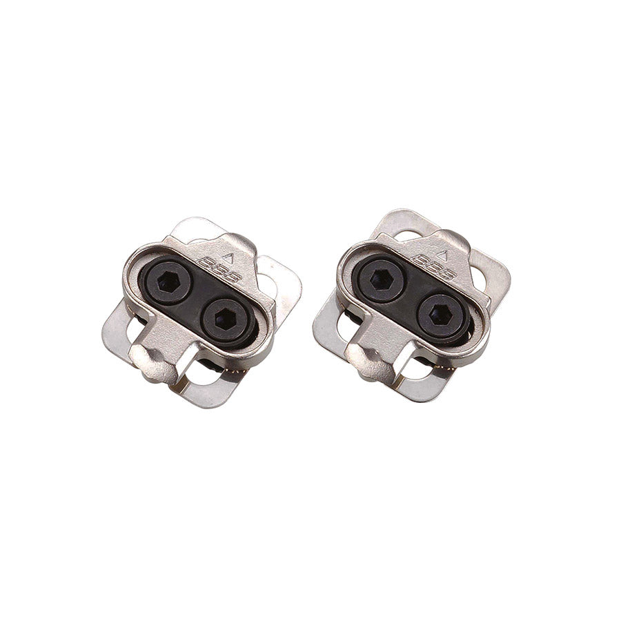 451325-01::0::451325-01::BBB Cycling, BPD-01 Click&Go, Cales, Compatibilité: SPD, Jeu latéral: 4°, Argent, Paire