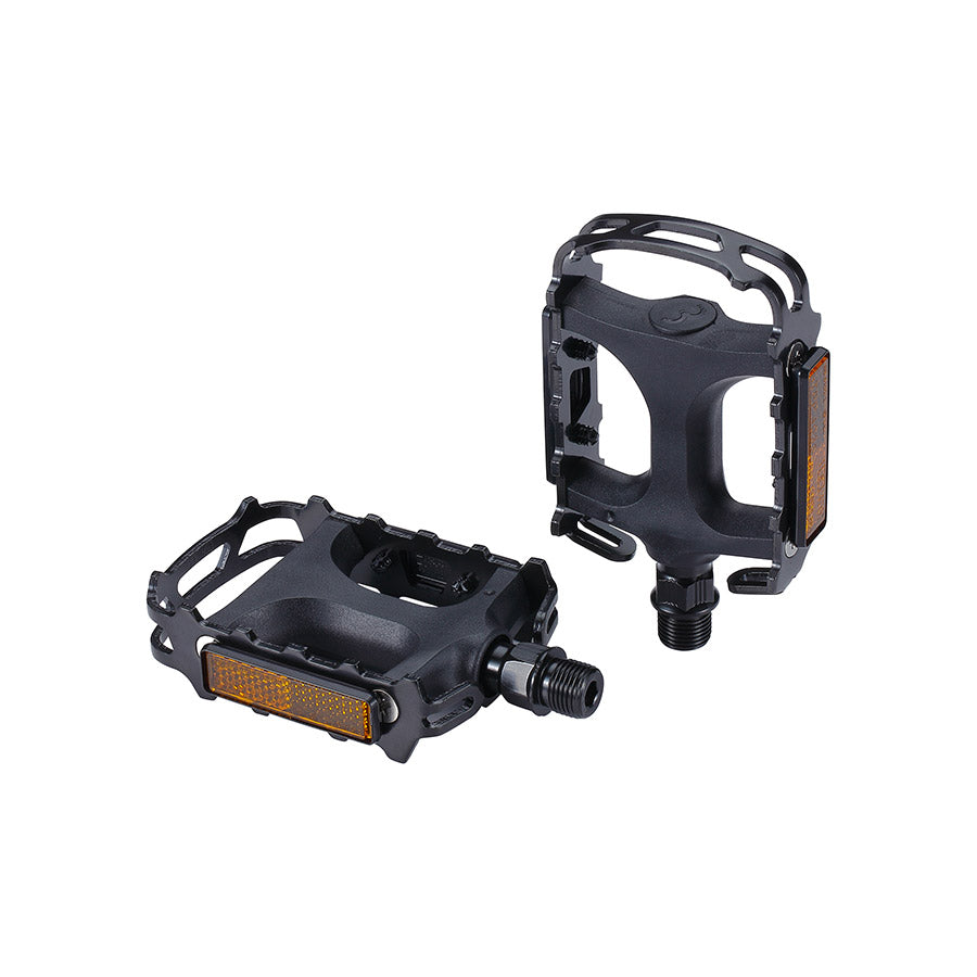 451327-01::0::451327-01::BBB Cycling, BPD-15B Mount&Go 2.0, Pédales, Corps: Nylon, Axe: Cr-Mo, 9/16'', Noir, Paire