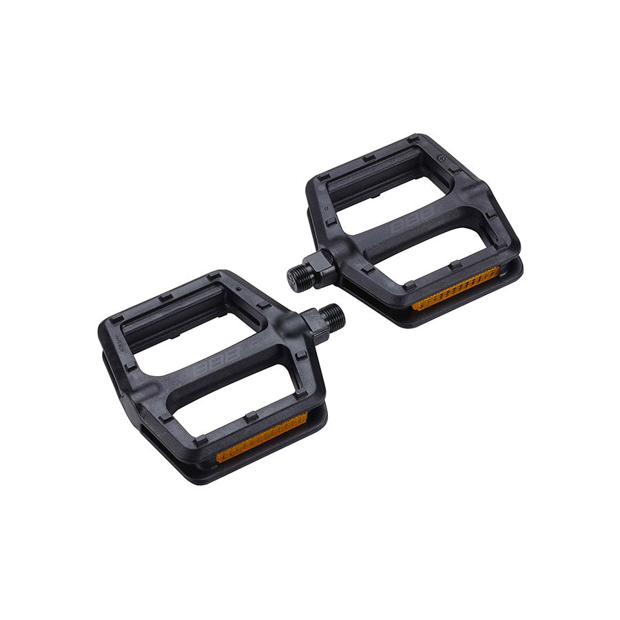 451331-01::1::451331-01::BBB Cycling, BPD-35 TrailRide, Pédales plateformes, Corps: Nylon, Axe: Cr-Mo, 9/16'', Noir, Paire
