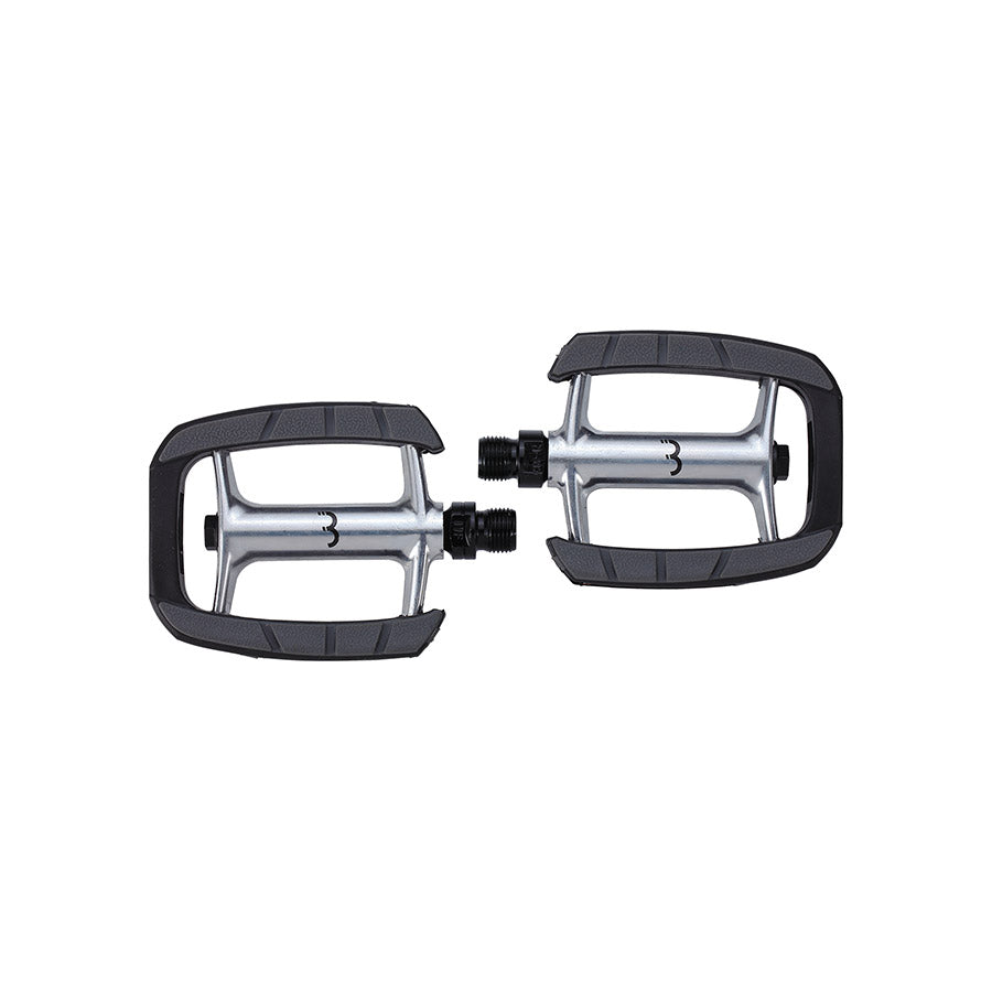 451332-01::2::451332-01::BBB Cycling, BPD-43 ComfortLight, Pédales, Corps: Aluminium, Axe: Cr-Mo, 9/16'', Gris, Paire