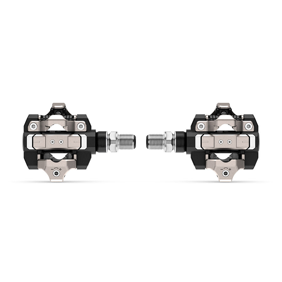 451336-02::4::451336-02::Garmin, Rally XC-210, Pédales, Corps: Carbone, Axe: Acier inoxydable, Noir, Double capteur