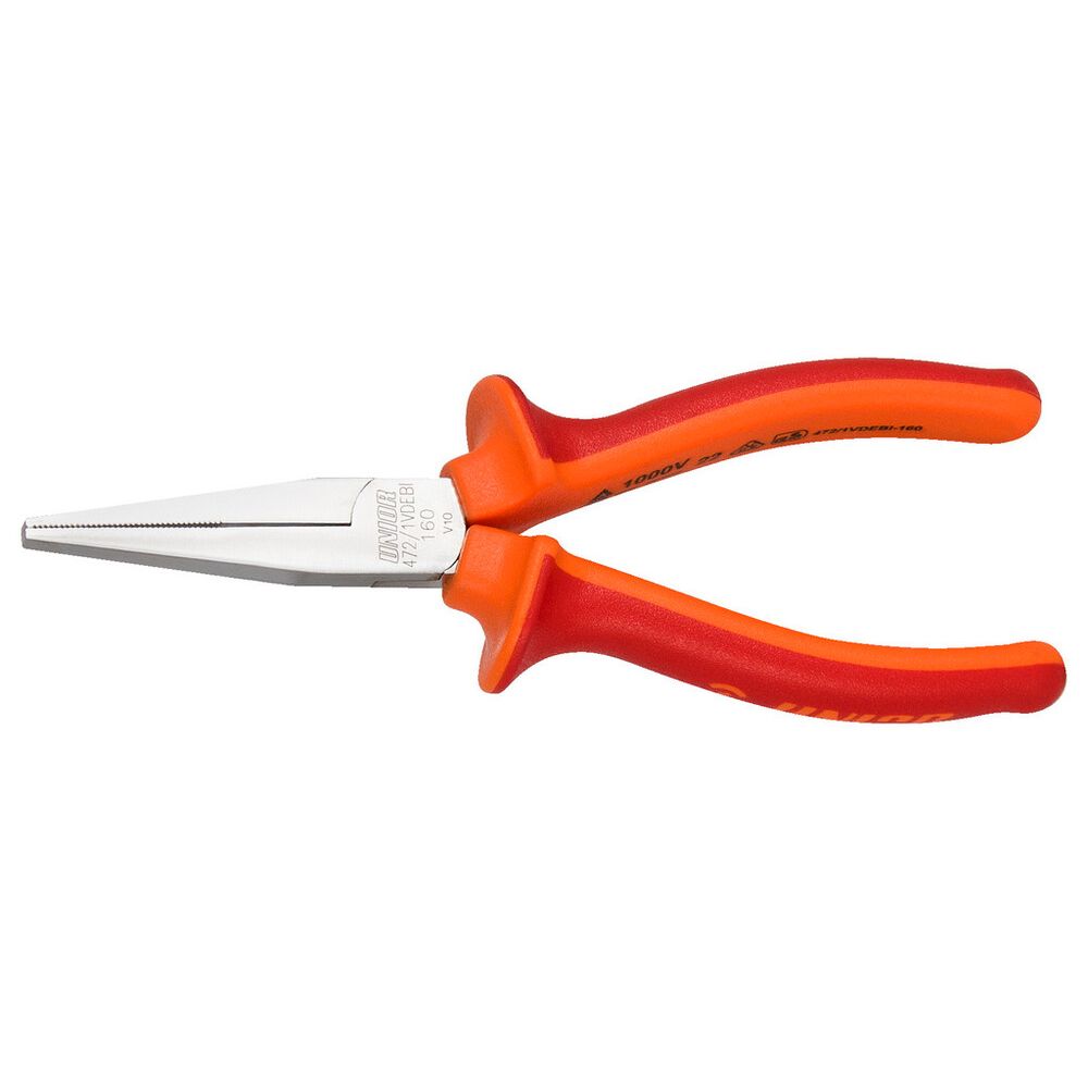 U-610430::0::U-610430::PINCE PLATE À BECS LONGS GAINAGE BI ISOLÉE VDE