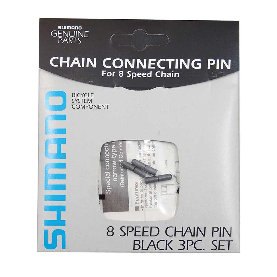 500070-01::0::500070-01::Shimano, Y04598010, Rivet connecteur pour chaîne, 7/8vit., Sac de 3