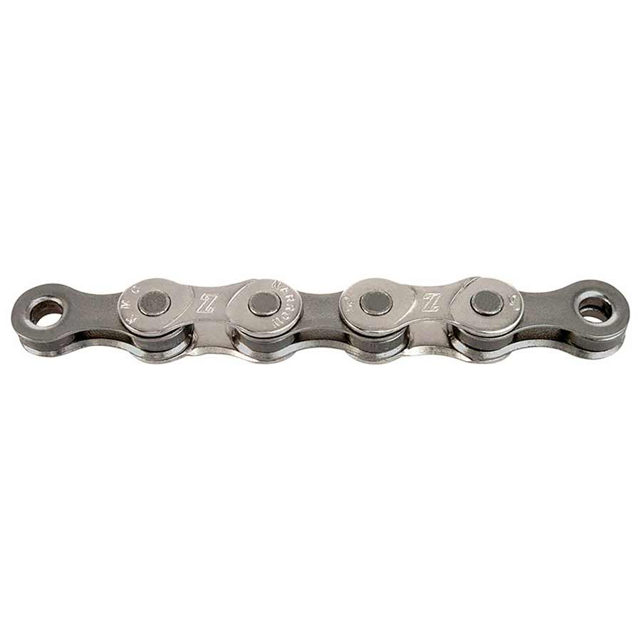 500302-01::0::500302-01::KMC, Z8.1 NP/GY, Chaîne, Vitesses: 6/7/8, 7.1mm, Mailles: 116, Argent