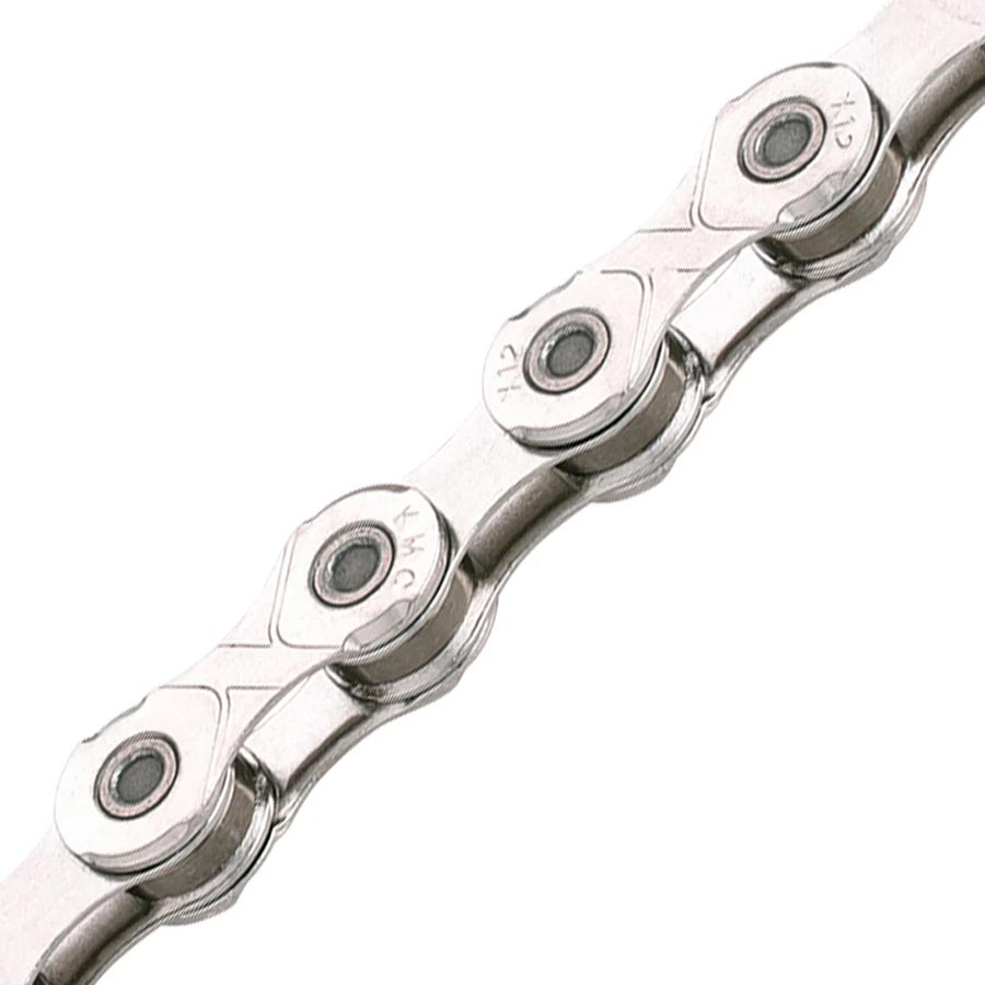 500305-02::0::500305-02::KMC, X12, Chaîne, 12 Vitesse, Mailles: 126, Argent, 25pcs