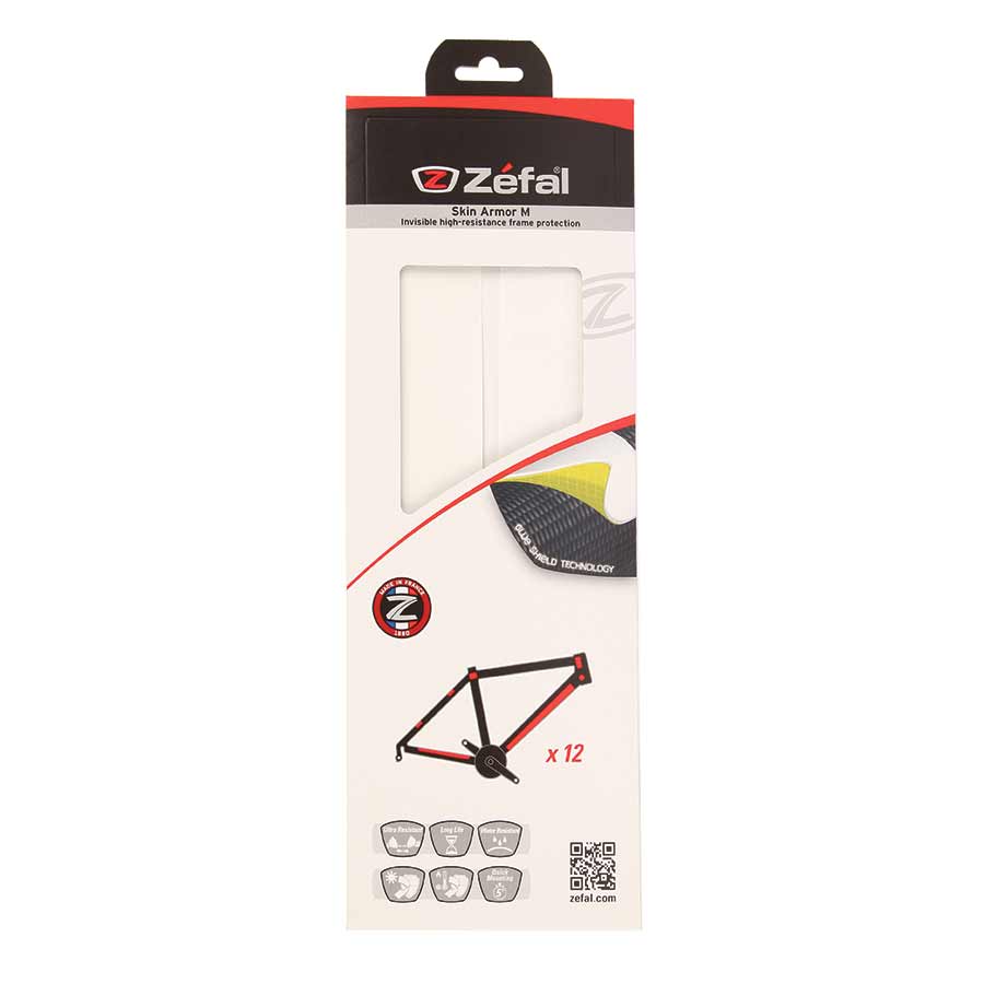 520031-01::3::520031-01::Zéfal, Skin Armor, Protection pour cadre, M, (12 Autocollants)