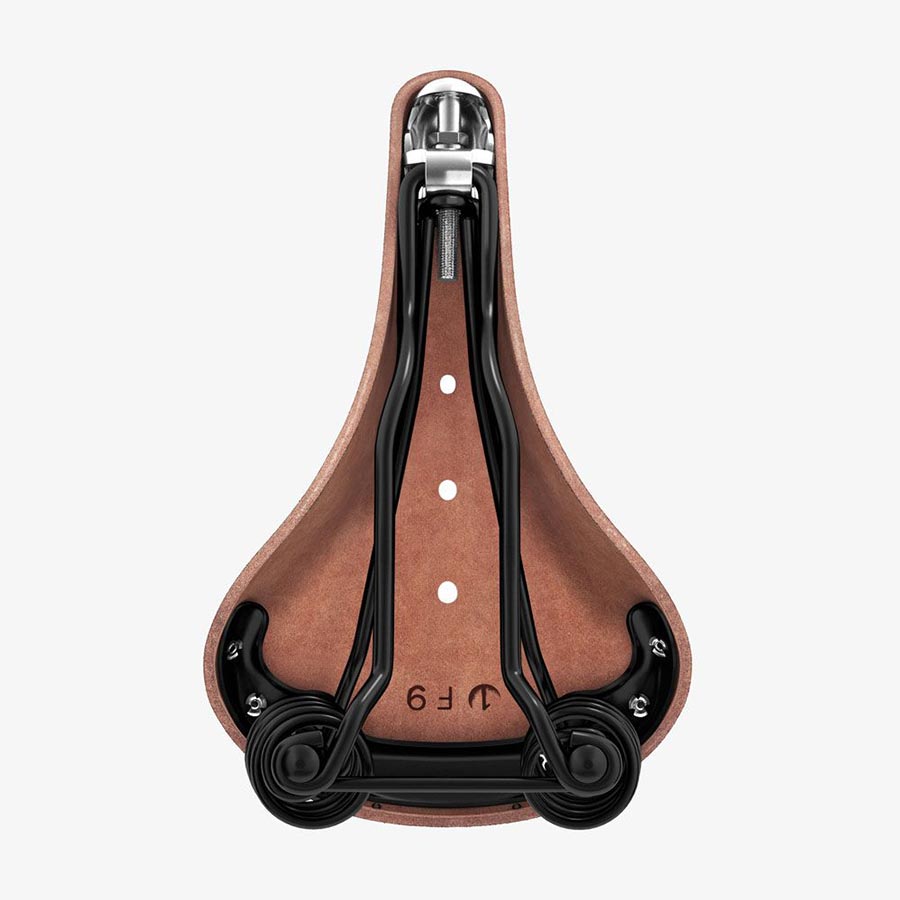 550859-04::2::550859-04::Brooks, Flyer, Selle, 275 x 175mm, Unisexe, 860g, Brun antique