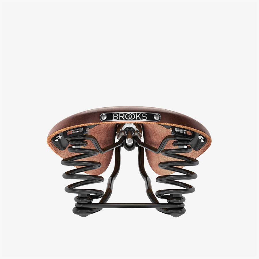 550859-04::5::550859-04::Brooks, Flyer, Selle, 275 x 175mm, Unisexe, 860g, Brun antique