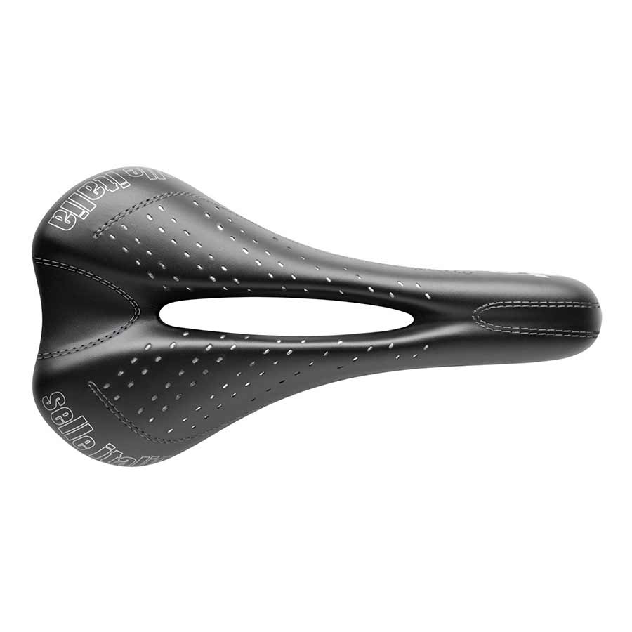 550871-01::0::550871-01::Selle Italia, Sport Gel Flow, Selle, 270 x 140mm, 330g, Noir