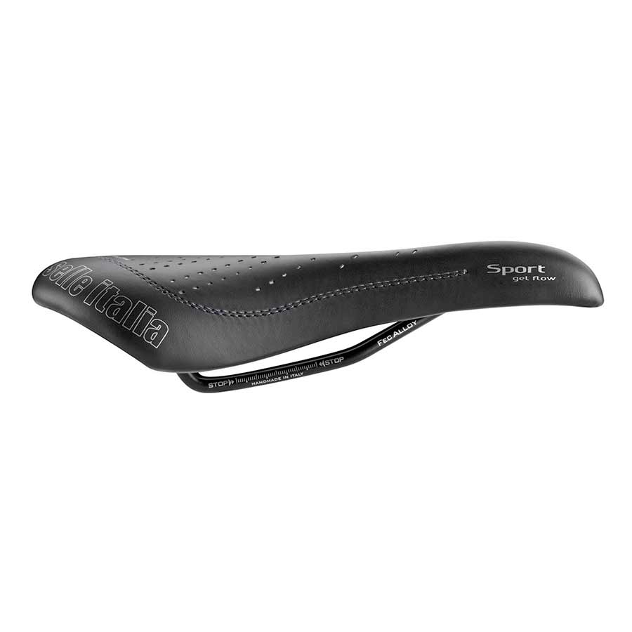 550871-01::1::550871-01::Selle Italia, Sport Gel Flow, Selle, 270 x 140mm, 330g, Noir