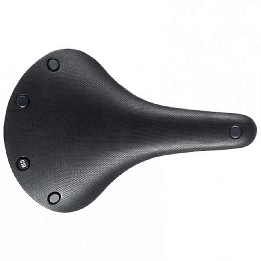 550911-01::0::550911-01::Brooks, C19 All Weather, Selle, 275 x 184mm, Unisexe, 490g, Noir