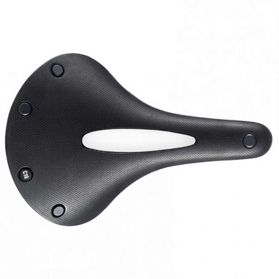 550912-01::0::550912-01::Brooks, C19 Carved All Weather, Selle, 275 x 184mm, Unisexe, Noir