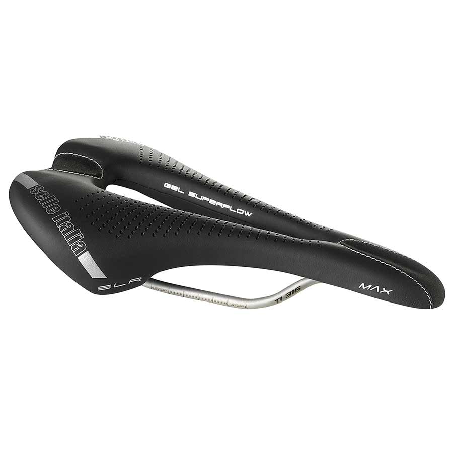 550973-01::2::550973-01::Selle Italia, MAX SLR Gel Superflow, Selle, 275 x 145mm, Unisexe, 280g
