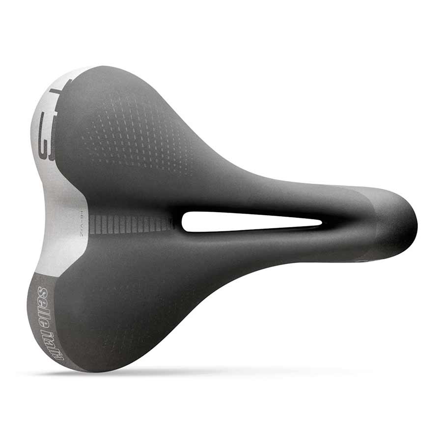 551071-01::0::551071-01::Selle Italia, T 3 Flow, Selle, 267 x 210mm, Unisexe, 480g, Noir/Haute Visibilité