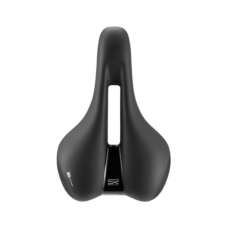 551346-01::3::551346-01::Selle Royal, Ellipse Moderate, Selle, 276 x 180mm, Unisexe, 474g, Noir