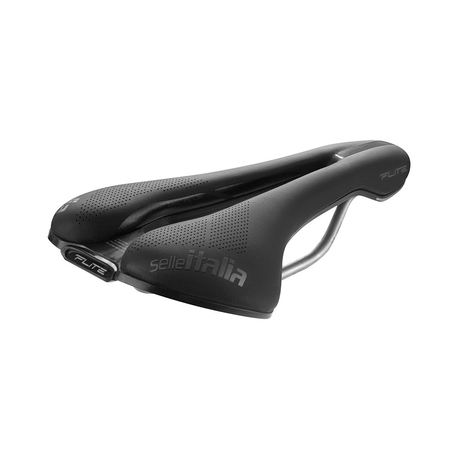 551365-02::1::551365-02::Selle Italia, Flite Boost Gravel Superflow S, Selle, 250 x 135mm, Homme, 228g, Noir