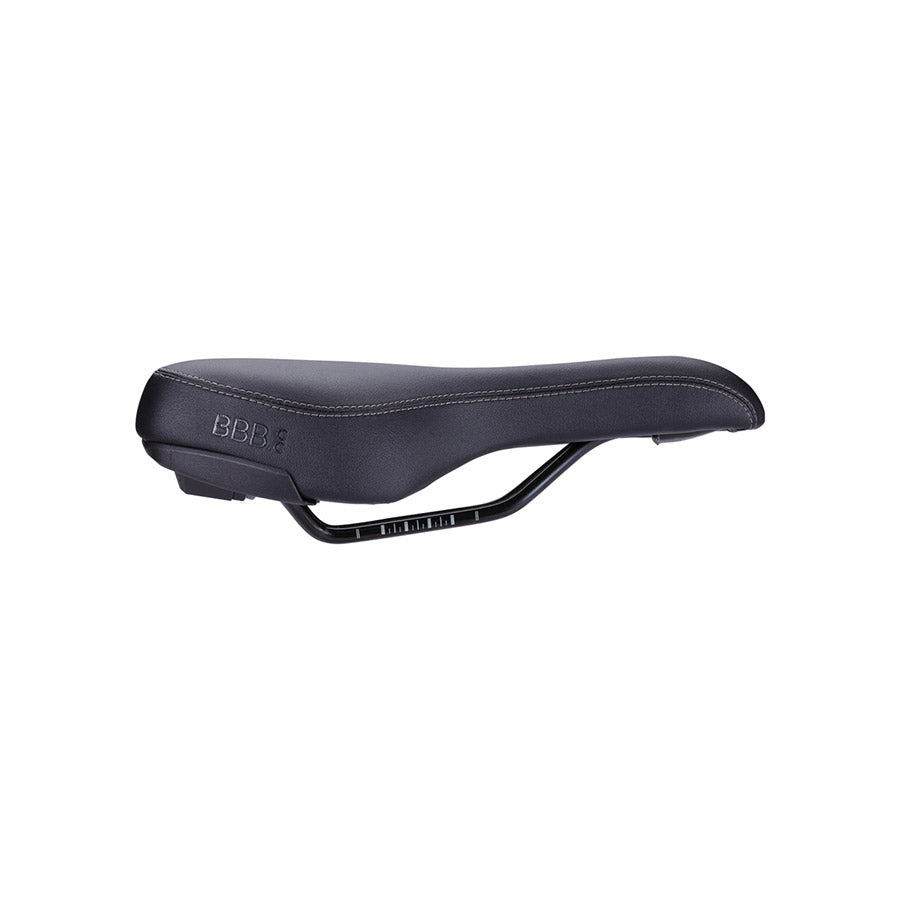 551381-01::1::551381-01::BBB Cycling, BSD-121 SoftShape Active, Selle, 265 x 170mm, Unisexe, 530g, Noir