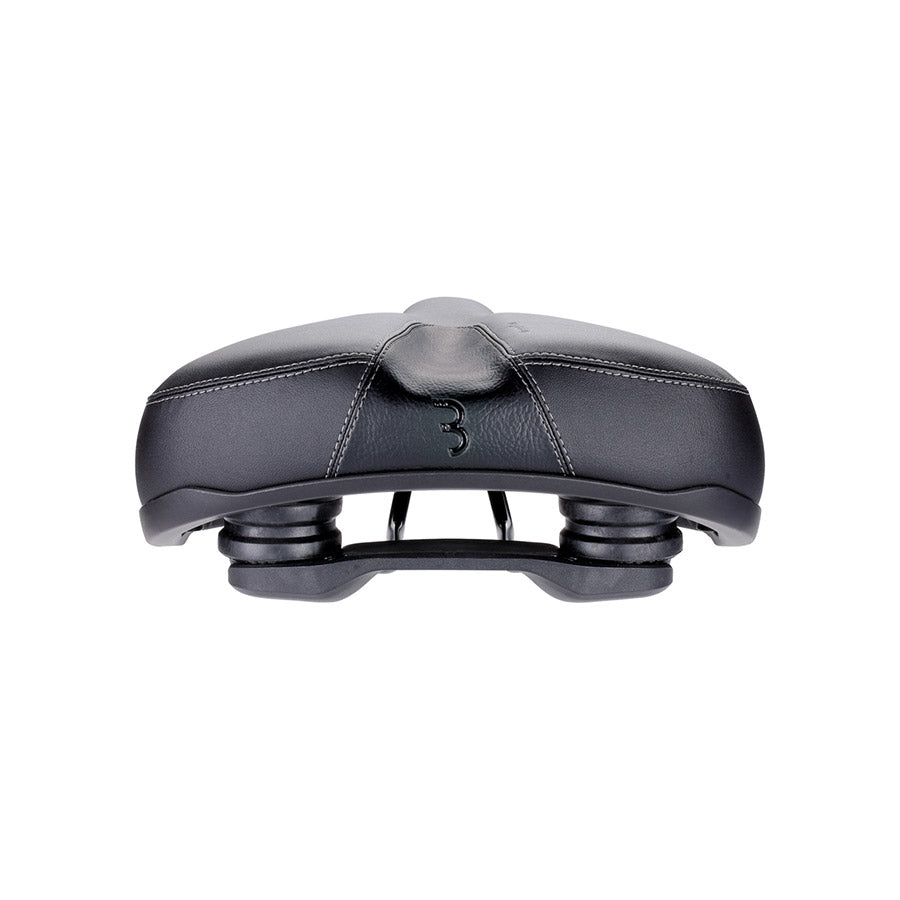 551384-01::2::551384-01::BBB Cycling, BSD-127 SoftShape Upright, Selle, 265 x 220mm, Unisexe, 850g, Noir