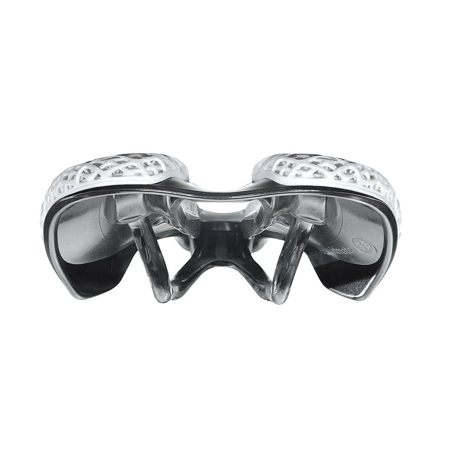 551393-02::4::551393-02::Selle Italia, SLR 3D, Boost Superflow, Selle, 248 x 130mm, Homme, 122g, Blanc