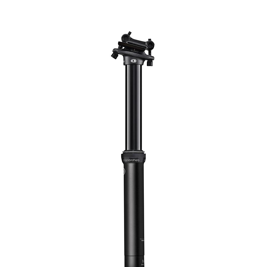560516-02::0::560516-02::crankbrothers, Highline 7, Tige de selle ajustable, 31.6mm, 374mm, Débattement: 100mm, Recul: 0mm, Télécommande: Sans télécommande