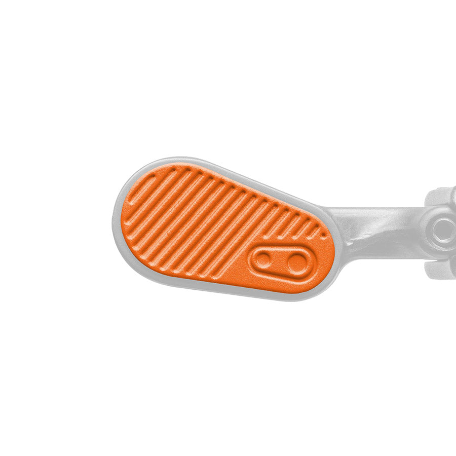 570290-04::0::570290-04::crankbrothers, Bouton en caoutchouc pour Highline Remote V2, Orange