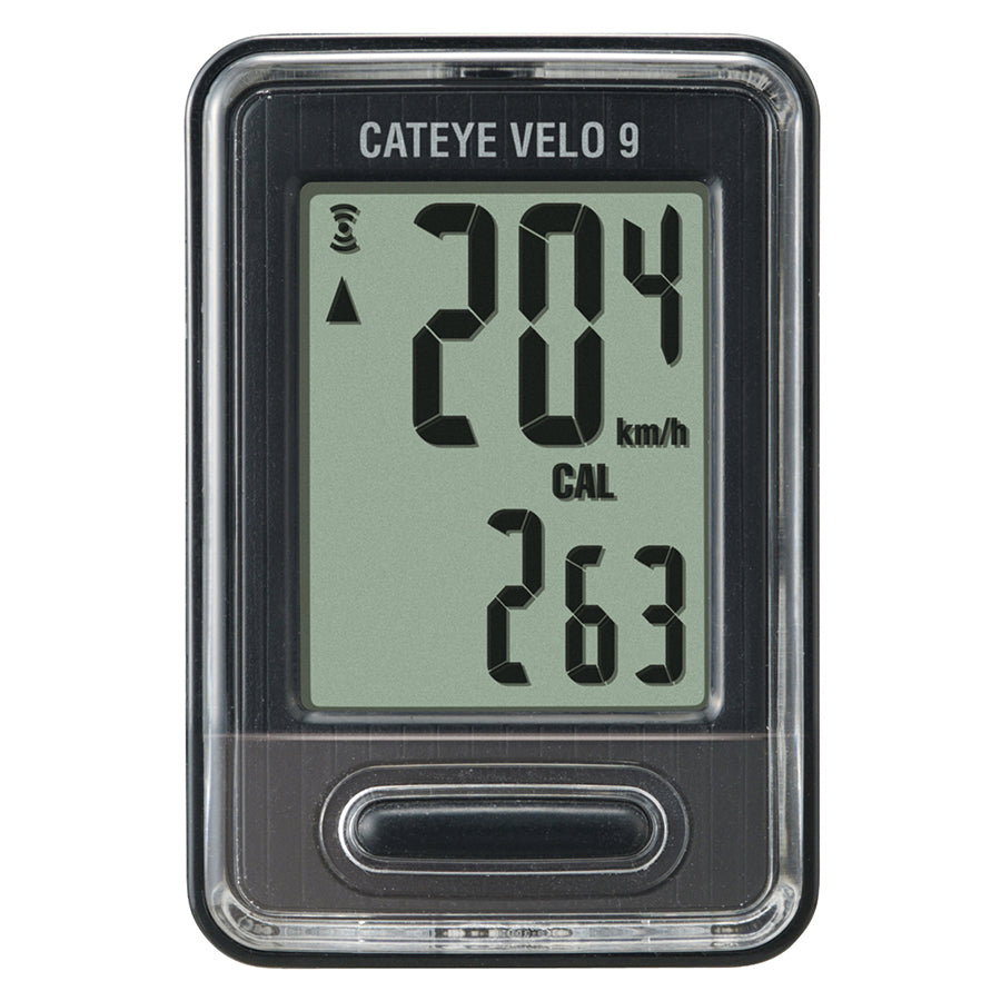 650074-01::0::650074-01::CatEye, Velo 9 (CC-VL820), Cyclomètre, Noir