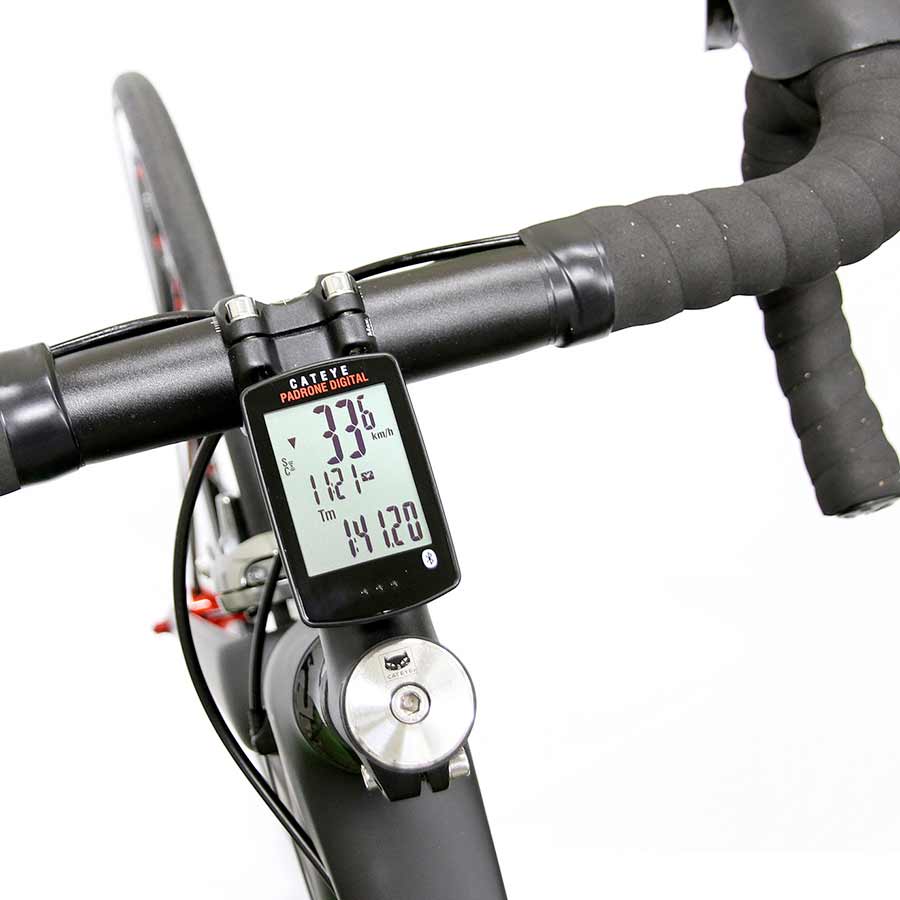 650406-01::4::650406-01::CatEye, Padrone Digital, Cyclomètre, GPS: Non, Cardio: En option, Cadence: Optionnelle, Noir