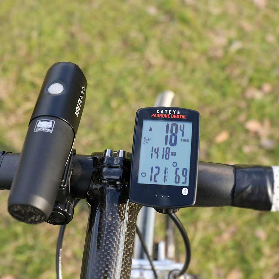 650406-01::5::650406-01::CatEye, Padrone Digital, Cyclomètre, GPS: Non, Cardio: En option, Cadence: Optionnelle, Noir