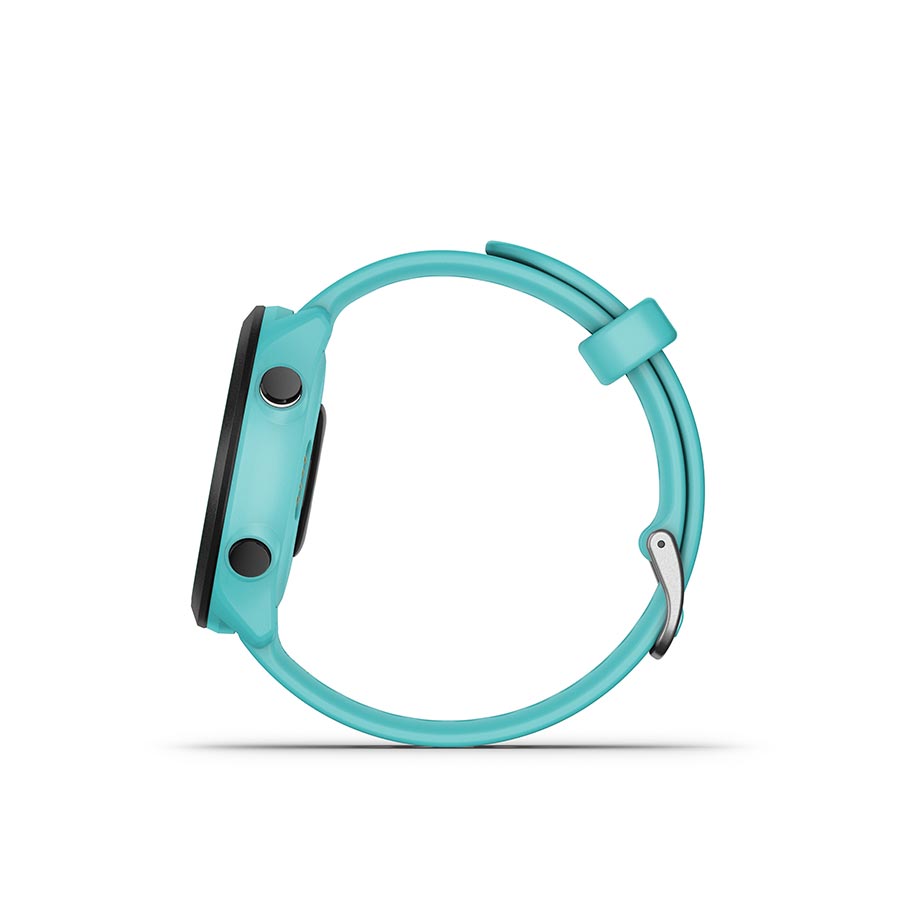 650443-01::6::650443-01::Garmin, Forerunner 55, Montre, Couleur de la montre: Aqua, Bracelet: Aqua - Silicone