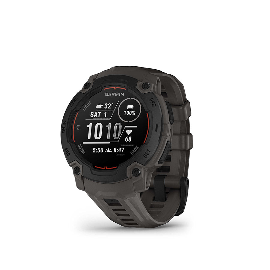 650544-02::0::650544-02::Garmin, Instinct E 45mm, Montre, Couleur de la montre: Noir, Bracelet: Anthracite - Silicone
