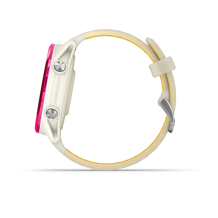 650552-03::7::650552-03::Garmin, Forerunner 570 42mm, Montre, Couleur de la montre: Os, Bracelet: Os Translucide/Mangue - Silicone