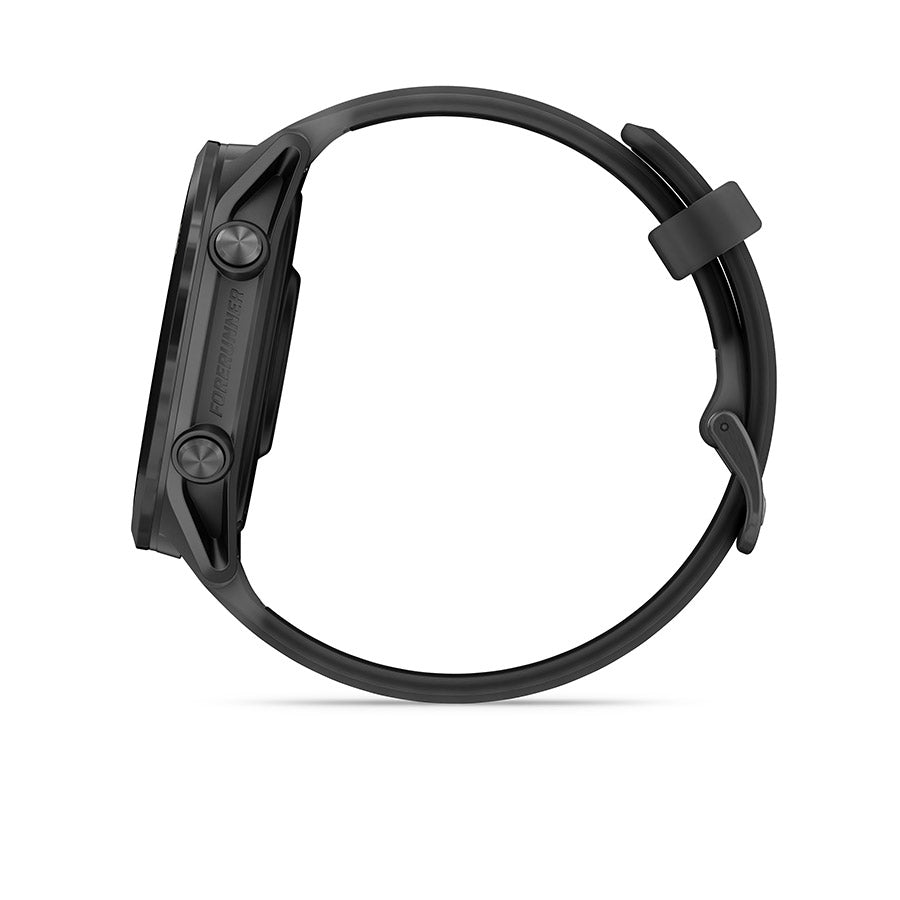 650553-01::7::650553-01::Garmin, Forerunner 570 47mm, Montre, Couleur de la montre: Gris Ardoise, Bracelet: Noir Translucide/Noir - Silicone