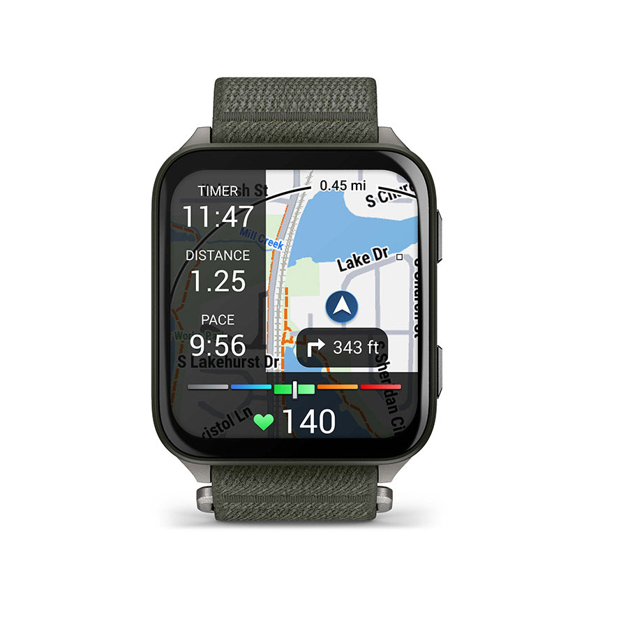650556-02::1::650556-02::Garmin, Venu X1, Montre, Couleur de la montre: Mousse, Bracelet: Mousse - Nylon