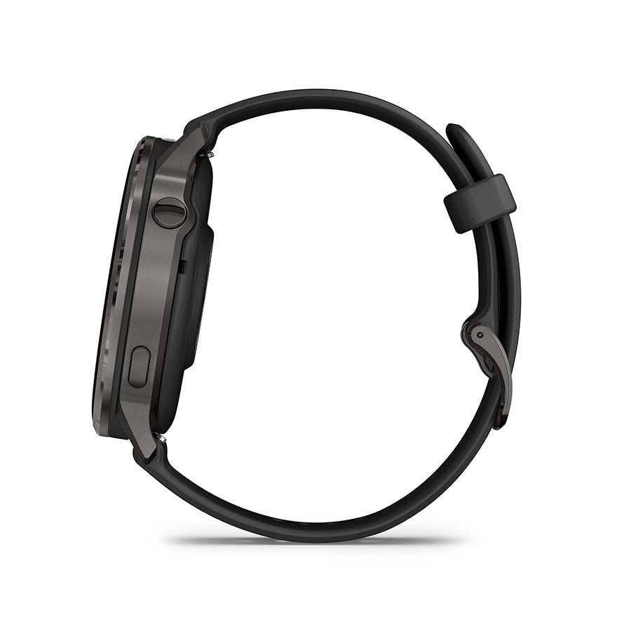 650562-01::7::650562-01::Garmin, Venu 4 45mm, Montre, Couleur de la montre: Ardoise, Bracelet: Noir - Silicone