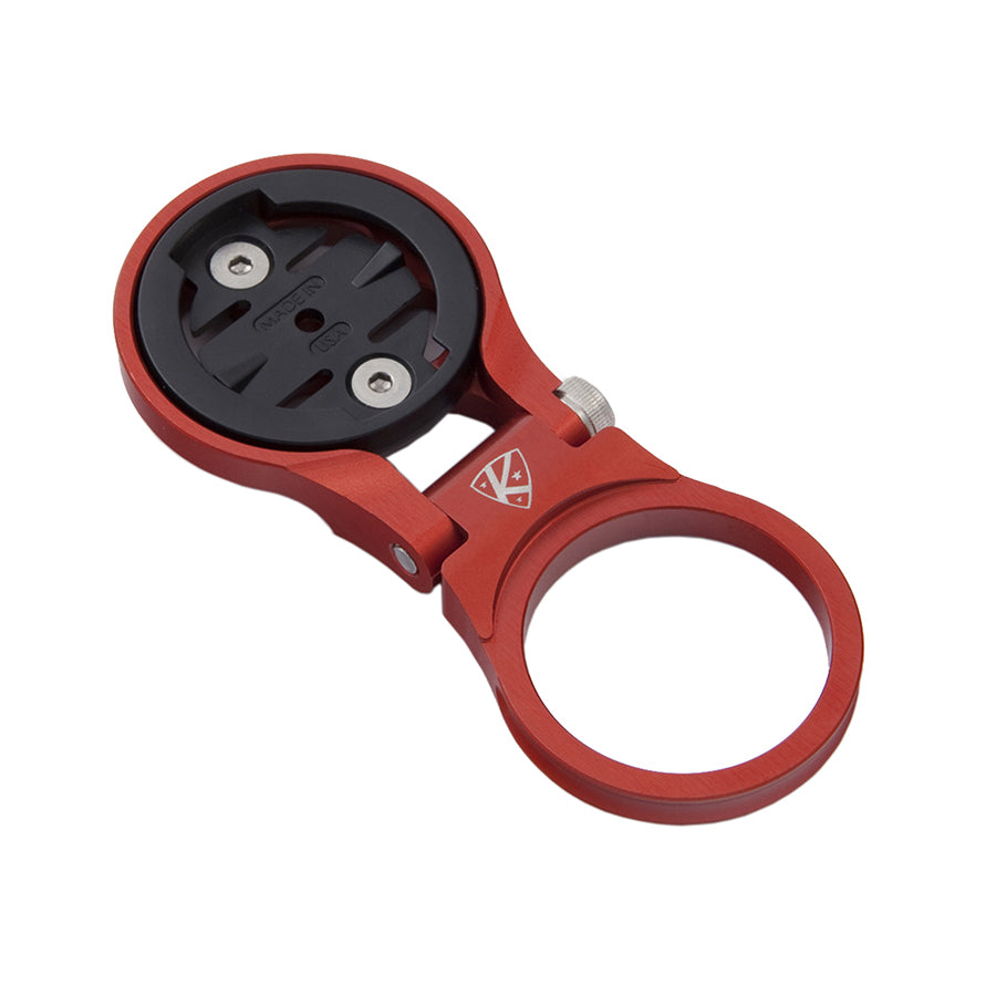 660161-03::0::660161-03::K-Edge, Fixation ajustable sur colonne de direction, Rouge