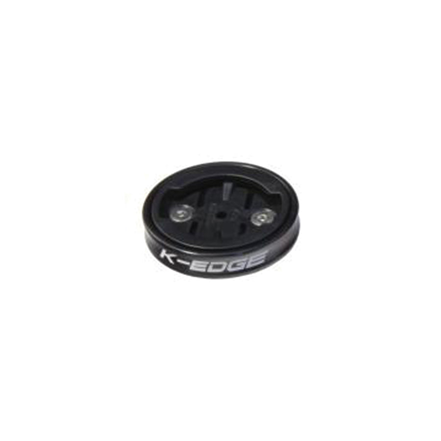 660185-01::0::660185-01::K-Edge, Gravity Cap Garmin 1/4 Turn, Fixation sur capuchon de potence, Noir