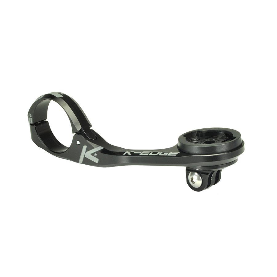 660330-01::0::660330-01::K-Edge, Garmin Max XL Combo, Support de cyclomètre, Noir, 31.8mm