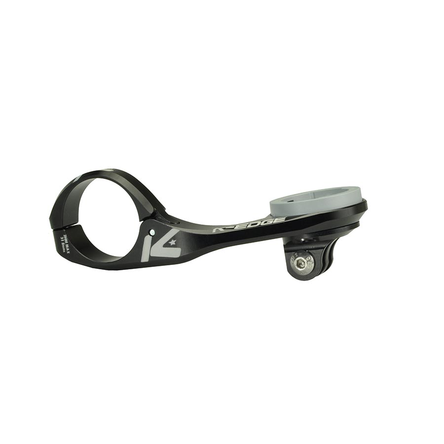 660334-01::0::660334-01::K-Edge, Wahoo Max Combo, Support de cyclomètre, Noir, 31.8mm